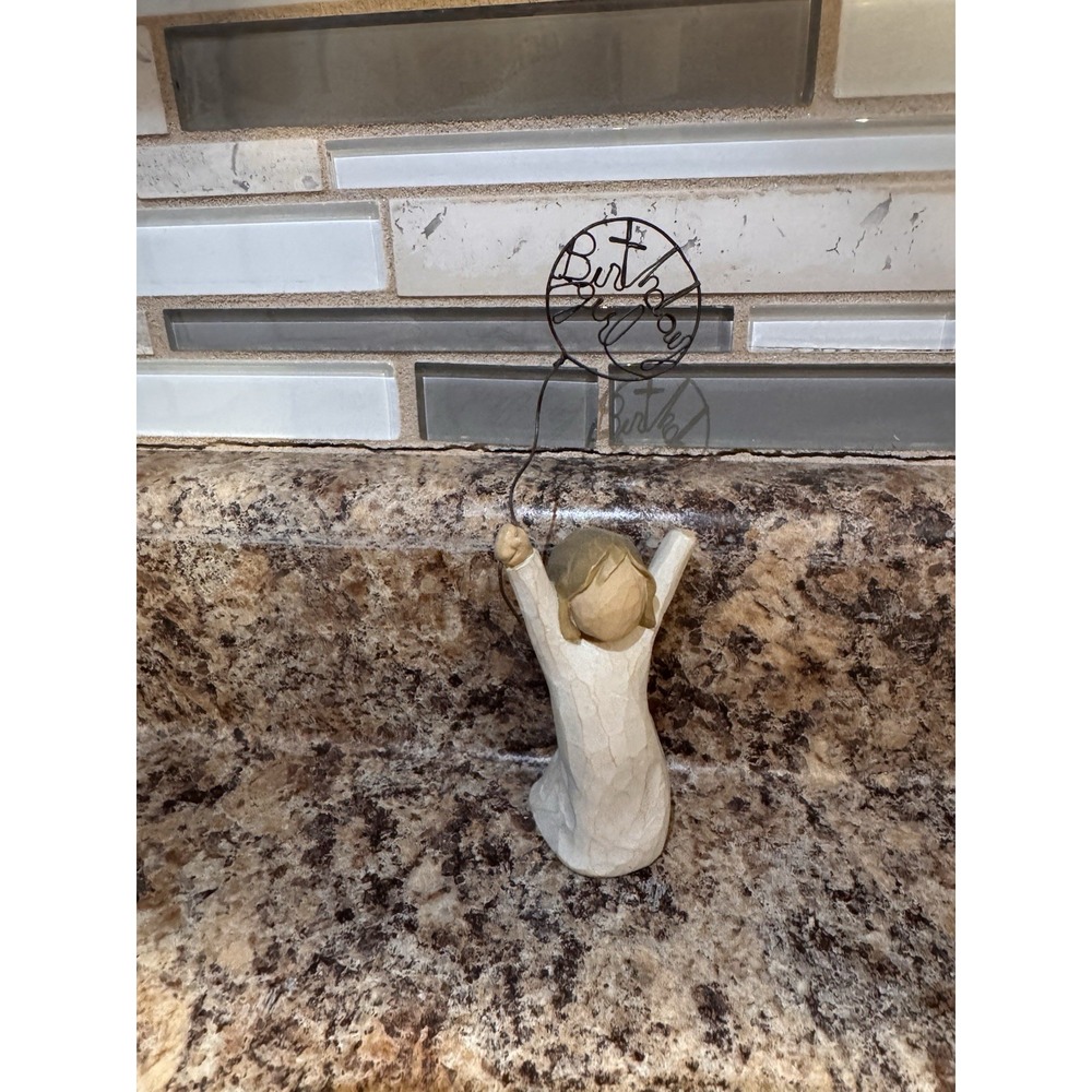 Willow Tree Birthday Girl Figure Demdaco‎ Susan Lordi Flawed